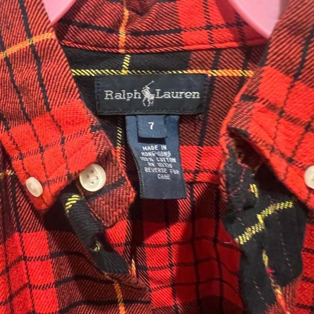 Ralph Lauren Plaid‎ Flannel Button Down